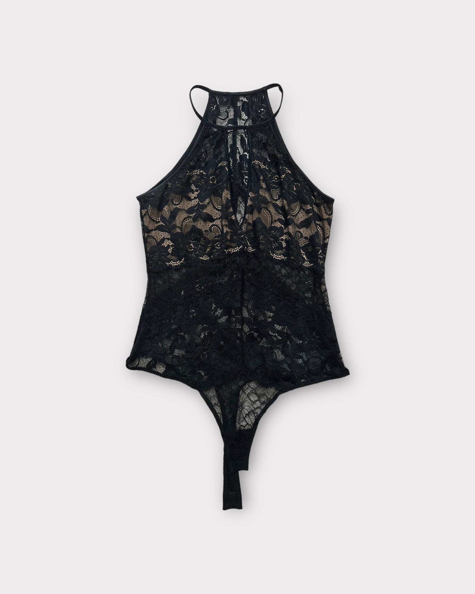 Black Lace Halter Bralette (XS/S) – Shop Thrift On