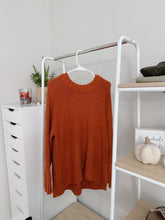 Load image into Gallery viewer, Old Navy Pumpkin Orange Chunky Sweater (L)

