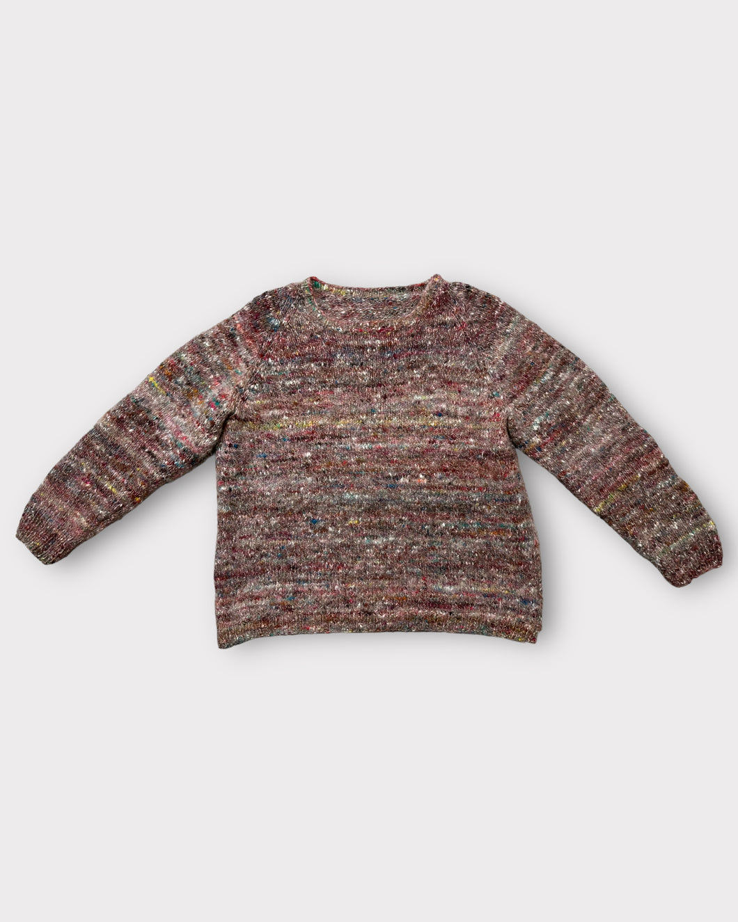 Multicolored Pink Spring Sweater (M)