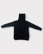 Load image into Gallery viewer, Black Chunky Turtleneck Sweater (XL)
