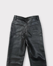 Load image into Gallery viewer, Aritzia Wilfred Faux Leather Black Pants (2)
