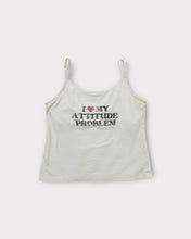 Load image into Gallery viewer, I Love My Attitude Problem Cream Baby Tank (M)
