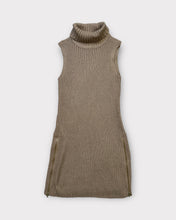 Load image into Gallery viewer, Derek Heart Cider Brown Knit Turtlneck Sweater Dress (L)
