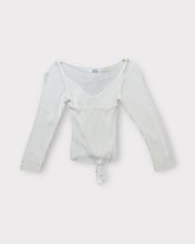Load image into Gallery viewer, Love You So Much White Knit Halter Top (M)
