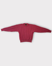 Load image into Gallery viewer, Boston&#39;s Traders Pink Cable Knit Sweater (XL)
