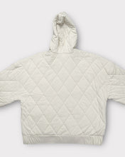Load image into Gallery viewer, Wild Fable Cream Quilted Puff Jacket with Hoodie (XXL)
