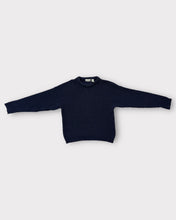 Load image into Gallery viewer, St John&#39;s Bay Navy Knit Sweater (XL)
