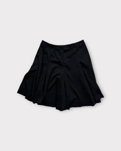 Load image into Gallery viewer, Bal Togs Black High Rise Lettuce Trim Ruffled Skirt
