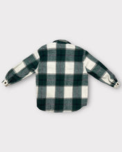 Load image into Gallery viewer, Aly Daly Green Plaid Shacket (L)
