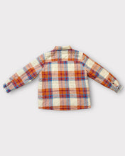 Load image into Gallery viewer, George Fall Plaid Sherpa Flannel (XL)
