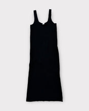 Load image into Gallery viewer, Freshman 1996 Black Rib Knit Maxi Dress (M)
