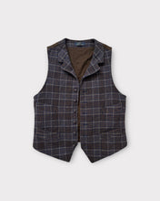 Load image into Gallery viewer, Pendleton Plaid Slim Wool Button Down Vest (38)
