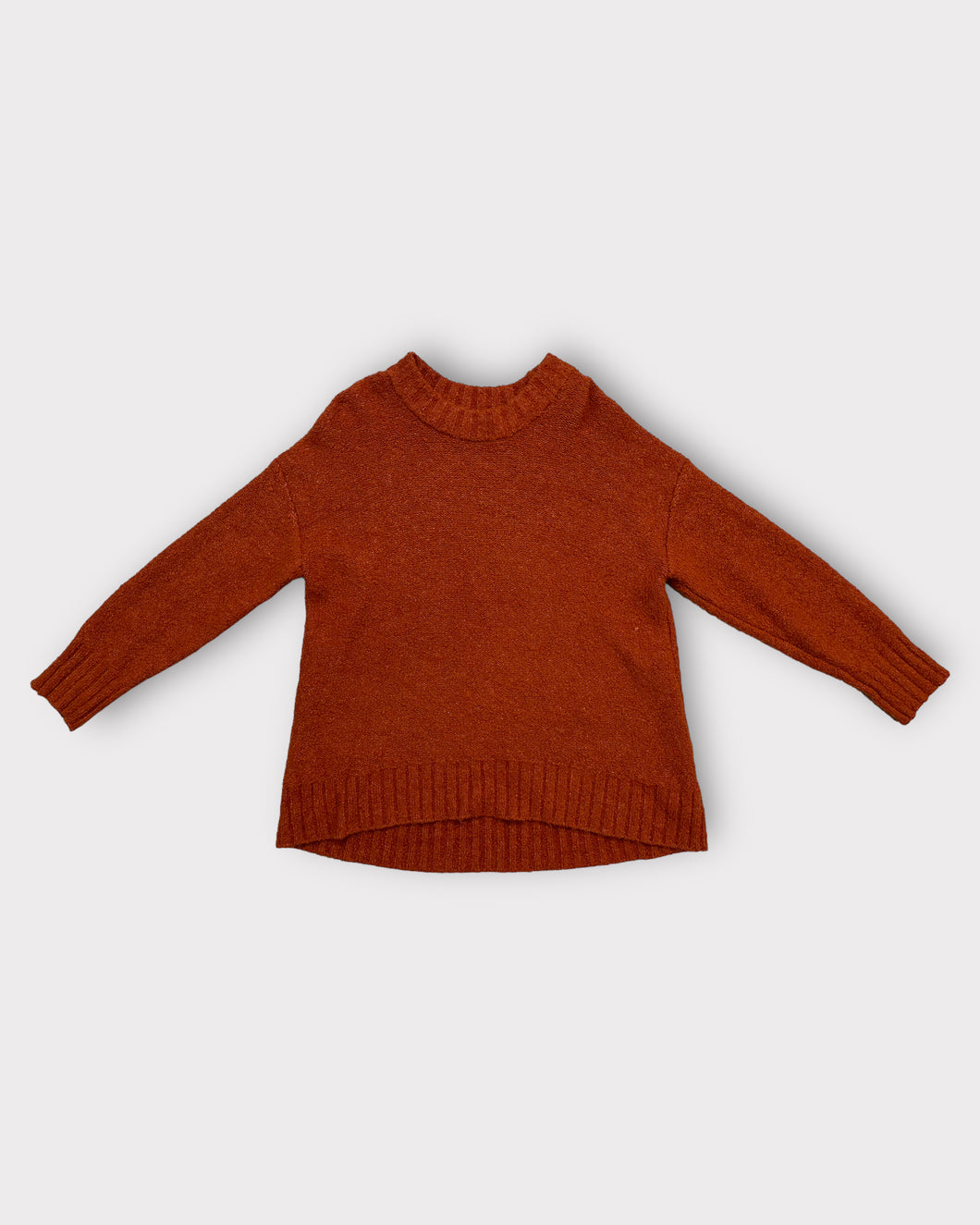 Old Navy Pumpkin Orange Chunky Sweater (L)