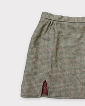 Load image into Gallery viewer, David Brooks Ltd Gingham Neutral Mini Skirt (8)
