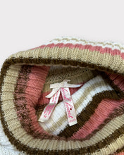 Load image into Gallery viewer, Derek Heart Y2K Knit Stripe Turtleneck Sweater (M)
