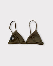 Load image into Gallery viewer, Bright Swimwear Olive Green Bikini Top (M)
