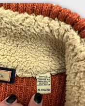 Load image into Gallery viewer, GH Bass &amp; Co Orange Knit Pullover with Sherpa Lined Collar (XL)
