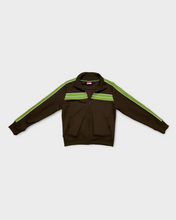 Load image into Gallery viewer, Colosseum Athletics Brown and Green Y2K Track Jacket (L)
