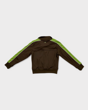 Load image into Gallery viewer, Colosseum Athletics Brown and Green Y2K Track Jacket (L)
