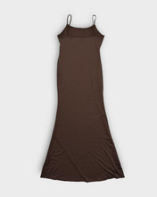 Load image into Gallery viewer, Brown Maxi Slip Dress (L)
