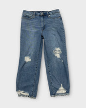 Load image into Gallery viewer, Scoop Slim Ankle Medium-Dark Wash Distressed Jeans (10)
