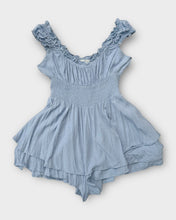 Load image into Gallery viewer, Urban Outfitters Smocked Tiered Ruffle Rosie Romper (M)
