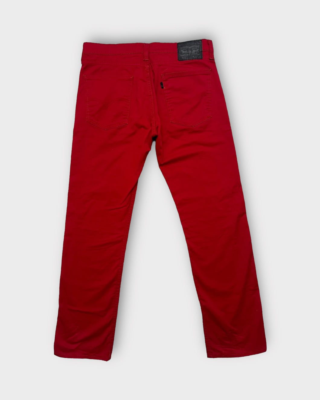 Levi Strauss & Co Red Slim Straight 513 Jeans (32w)
