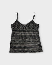 Load image into Gallery viewer, Ann Taylor Loft Black Lace Tank Top (L)
