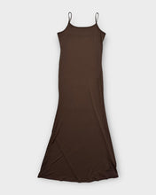 Load image into Gallery viewer, Brown Maxi Slip Dress (L)
