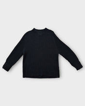 Load image into Gallery viewer, Eddie Bauer Black Rib Mock Neck Sweater (XL)
