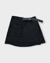 Load image into Gallery viewer, Black Cargo Mini Skirt (S)
