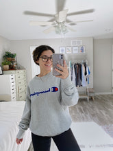 Load image into Gallery viewer, Champion Reverse Weave Grey Crewneck
