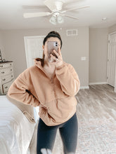 Load image into Gallery viewer, Fabletics Lotta Oversized Sherpa Half-Zip (S)
