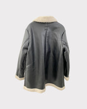 Load image into Gallery viewer, NWT Wild Fable Leather Sherpa Coat (XXL)
