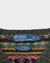 Load image into Gallery viewer, Ralph Lauren Fair Isle Wool-Blend Sweater (L)
