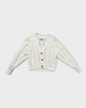 Load image into Gallery viewer, Universal Threads White Button Up Cardigan (S)
