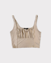 Load image into Gallery viewer, Forever 21 Ruched Cropped Tank Top (L)
