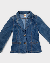 Load image into Gallery viewer, Faded Glory Vintage Denim Blazer (M)
