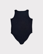 Load image into Gallery viewer, Gap Rib Black Henley Bodysuit (XL)
