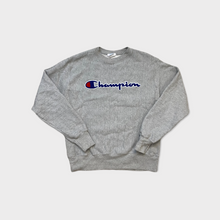 Load image into Gallery viewer, Champion Reverse Weave Grey Crewneck
