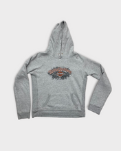 Load image into Gallery viewer, Harley Davidson Grey Graphic Hoodie
