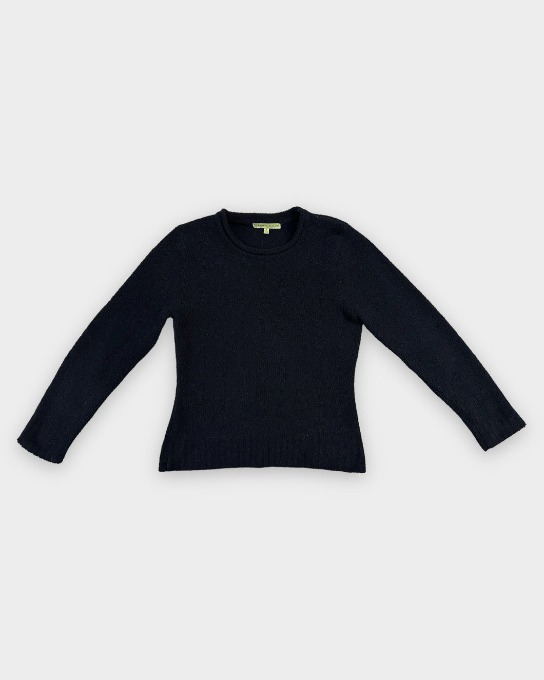 Carolyn Taylor Black Soft Knit Sweater (M)