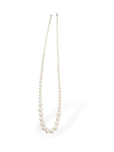 Load image into Gallery viewer, Faux Pearl Necklace with Gold Clasp
