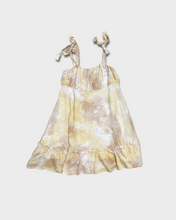 Load image into Gallery viewer, Avenue Ruffled Watercolor Flowy Mini Dress
